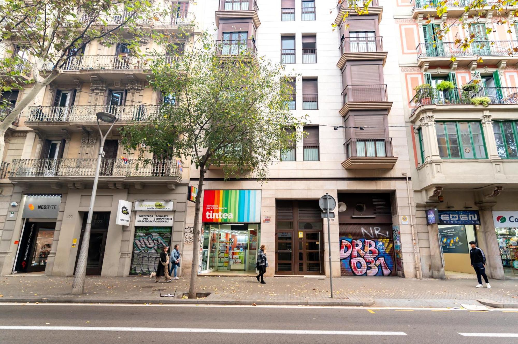 Comfy Downtown + Private Terrace Apartman Barcelona Kültér fotó